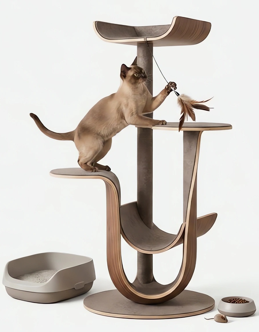 Estilo y felicidad para tu gato moderno